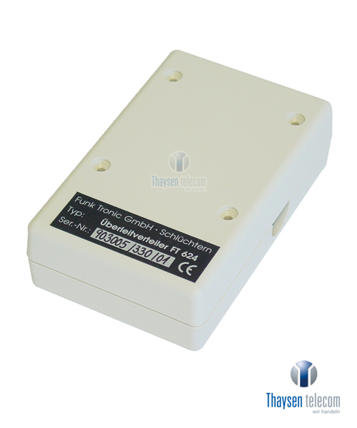 FunkTronic FT624-2 Überleitverteiler 2-fach (903002)