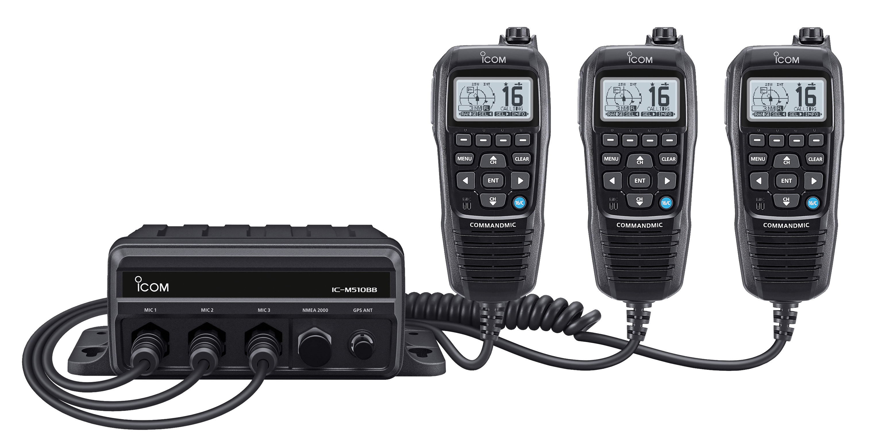 ICOM UKW-Marinefunkgerät (IC-M510BB)