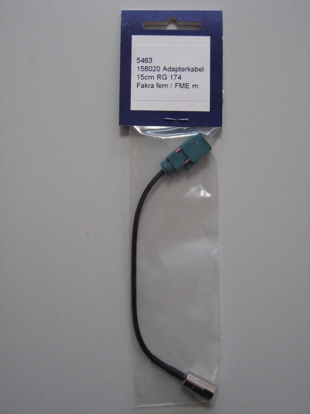 FAKRA-Buchse/FME-Stecker (158020)