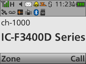 ICOM UHF-Handfunkgerät (IC-F4400DT #72)