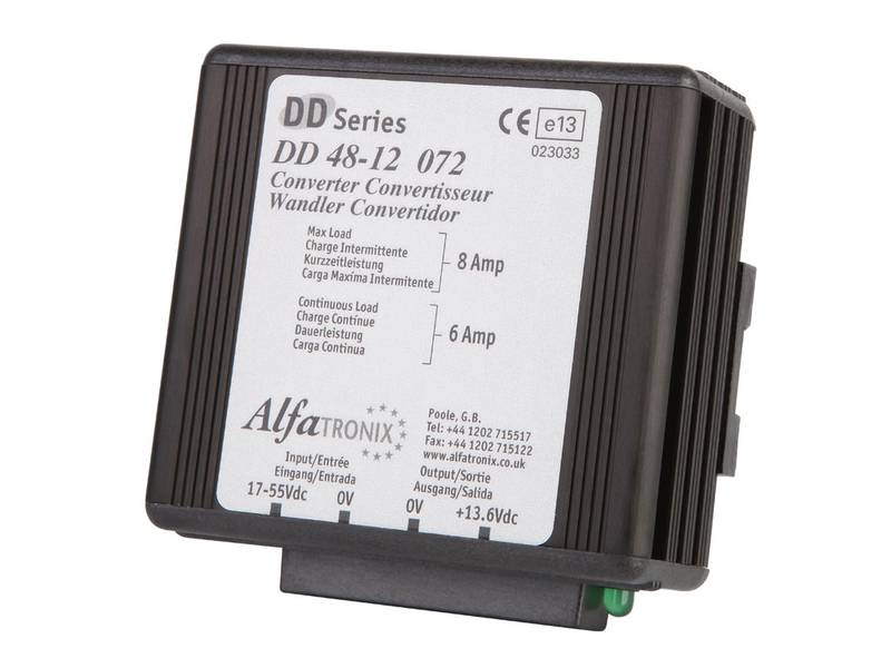 Alfatronix Spannungswandler 6 bis 8 Ampere (DD 48-12 072)