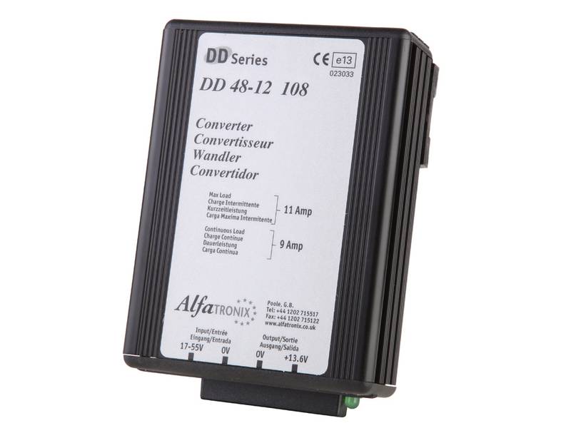 Alfatronix Spannungswandler 9 bis 11 Ampere (DD 48-12 108)