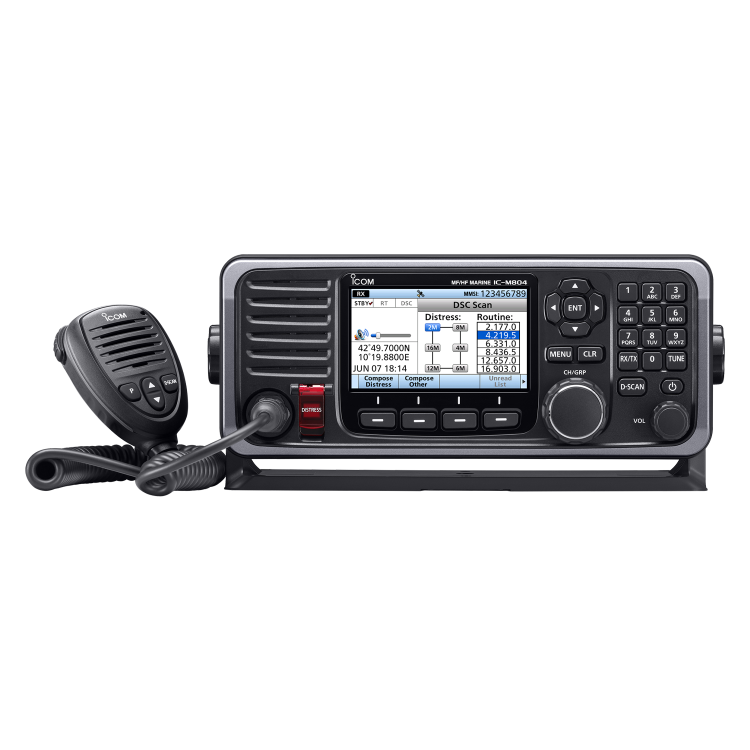 ICOM Marine-Marinefunkgerät (IC-M804 #21)