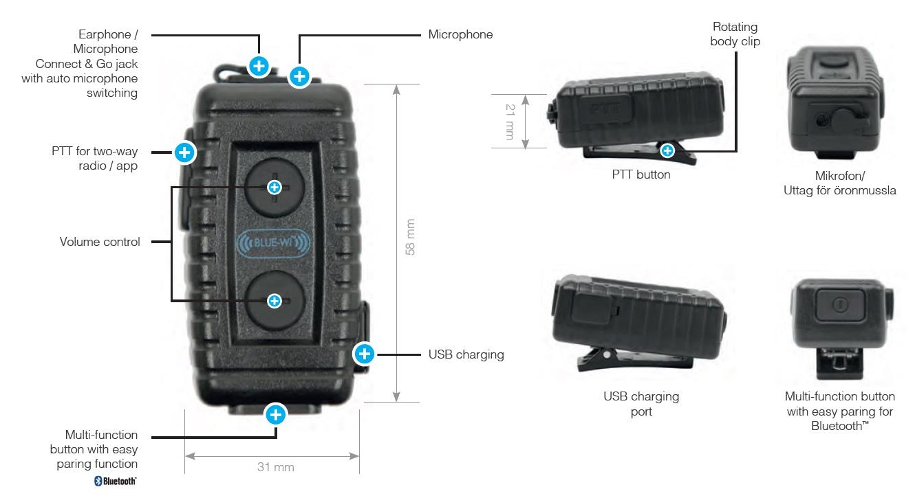ICOM Mikrofon (PRO-30510)