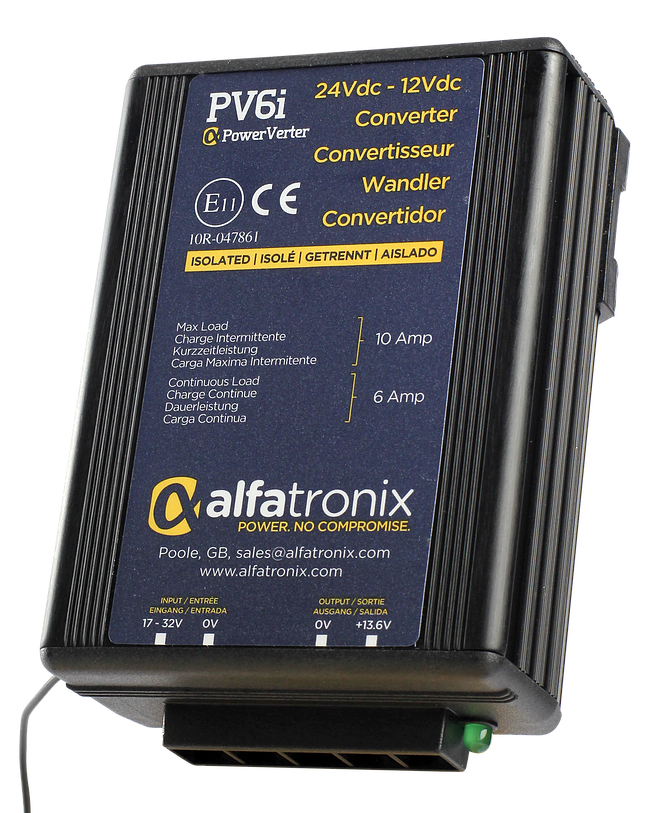 Alfatronix Spannungswandler 6/10A (PV6i)